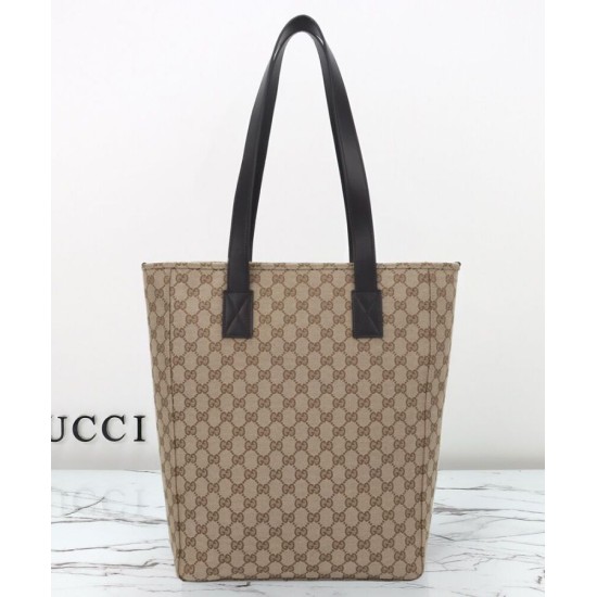 Replica Borsa tote media Gucci in tela GG 834796 Caffè imitazione False Online