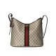 Replica Borsa a tracolla grande Gucci Ophidia 836871 Caffè scuro imitazione False Online
