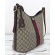 Replica Borsa a tracolla grande Gucci Ophidia 836871 Caffè scuro imitazione False Online
