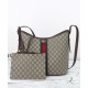 Replica Borsa a tracolla grande Gucci Ophidia 836871 Caffè scuro imitazione False Online