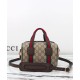Replica Borsa a mano Gucci Mini GG Caffè scuro imitazione False Online