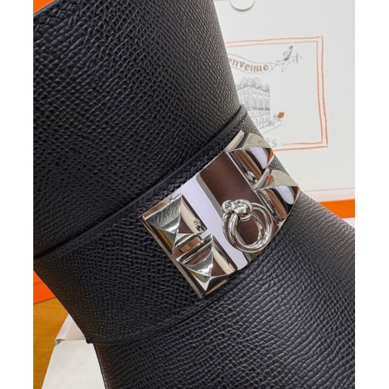 Replica Borsa tote Hermès Mini Medor Nera imitazione False Online