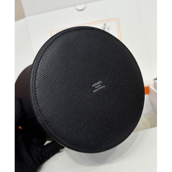 Replica Borsa tote Hermès Mini Medor Nera imitazione False Online
