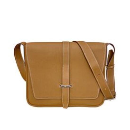 Replica Borsa a tracolla Hermès Steve Light Junior Caffè chiaro imitazione False Online