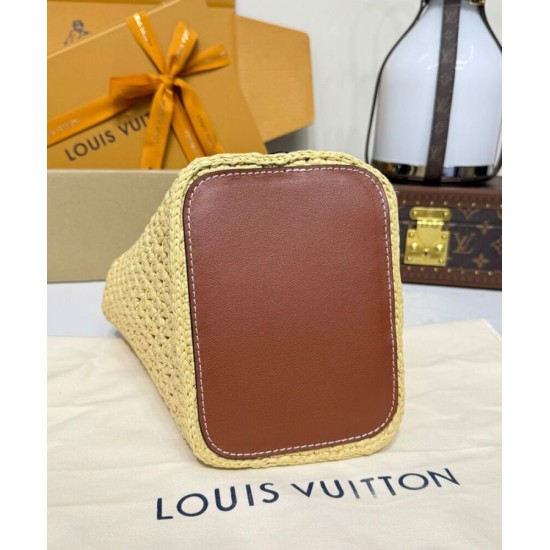 Replica Borsa Louis Vuitton All In BB m14217 Albicocca imitazione False Online