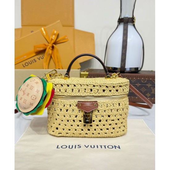 Replica Borsa a tracolla Louis Vuitton Vanity Chain Albicocca imitazione False Online Replica Borsa a tracolla Louis Vuitton Vanity Chain Albicocca imitazione False Online