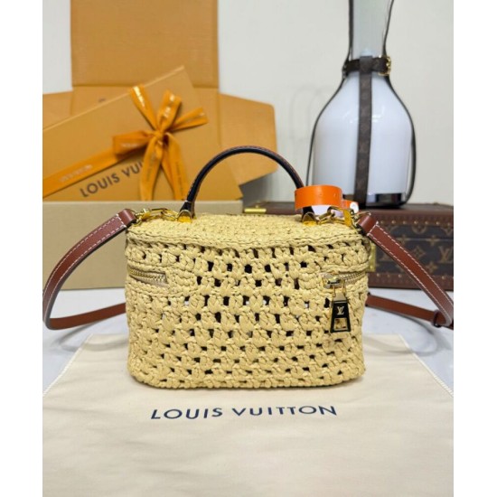 Replica Borsa a tracolla Louis Vuitton Vanity Chain Albicocca imitazione False Online Replica Borsa a tracolla Louis Vuitton Vanity Chain Albicocca imitazione False Online