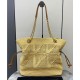 Replica Shopping Jamie YSL Saint Laurent in rafia Albicocca imitazione False Online