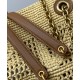 Replica Shopping Jamie YSL Saint Laurent in rafia Albicocca imitazione False Online