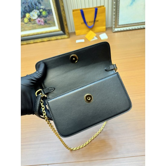 Replica Borsa Louis Vuitton con portafoglio a catena LV Bloom M14564 Replica Borsa Louis Vuitton con portafoglio a catena LV Bloom M14564