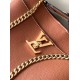 Replica Borsa Louis Vuitton Lock and Walk Marrone