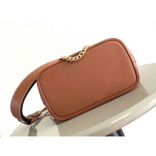 Replica Borsa Louis Vuitton Lock and Walk Marrone