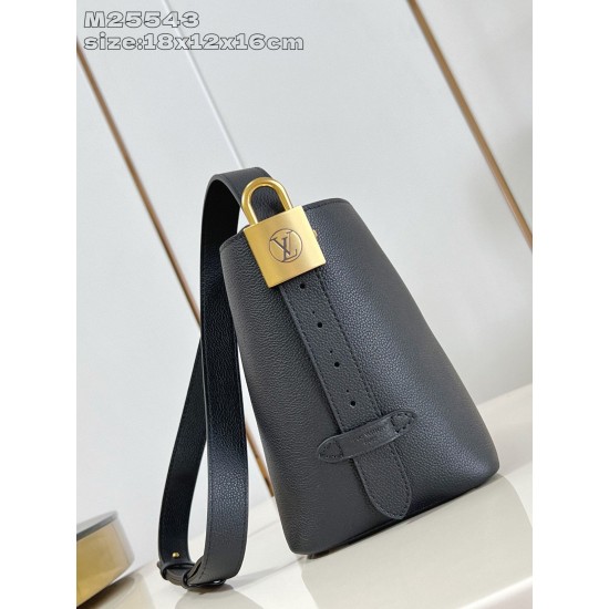 Replica Borsa Louis Vuitton All In BB M25543 Nera