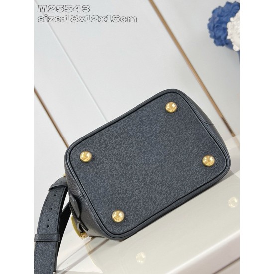 Replica Borsa Louis Vuitton All In BB M25543 Nera