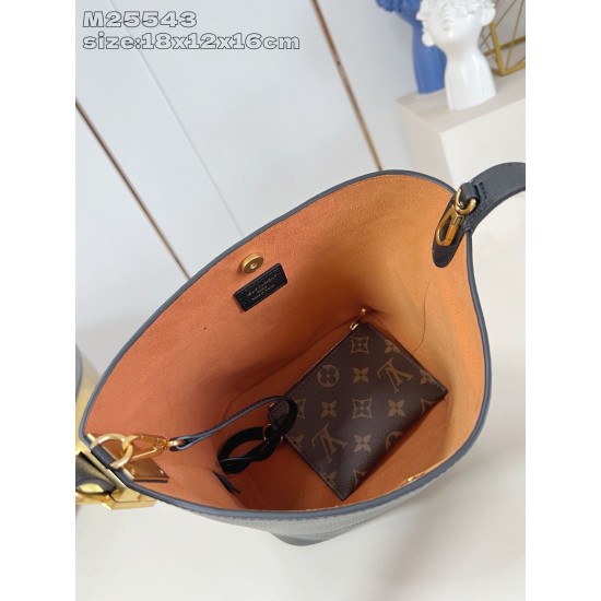 Replica Borsa Louis Vuitton All In BB M25543 Nera