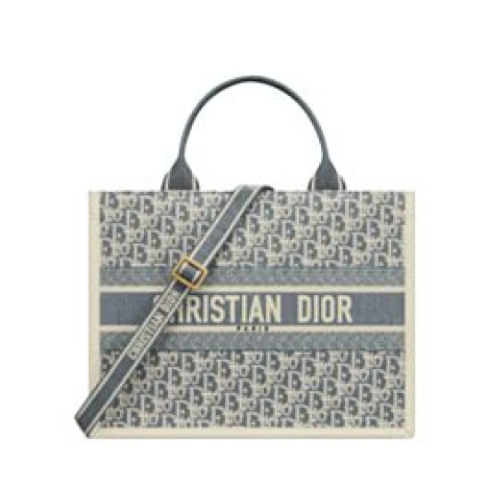 Replica Borsa media Christian Dior Book Tote blu Replica Borsa media Christian Dior Book Tote blu