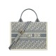 Replica Borsa media Christian Dior Book Tote blu Replica Borsa media Christian Dior Book Tote blu