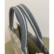 Replica Borsa media Christian Dior Book Tote blu Replica Borsa media Christian Dior Book Tote blu