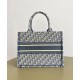 Replica Borsa media Christian Dior Book Tote crema