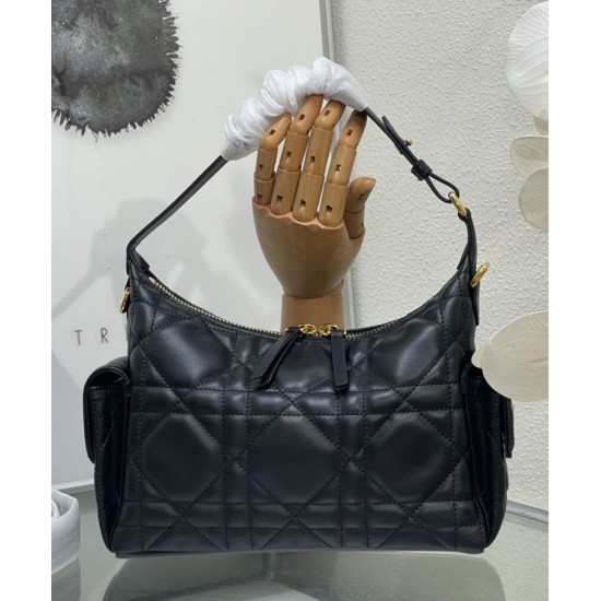 Replica Borsa media Christian Dior D-Dream Nero