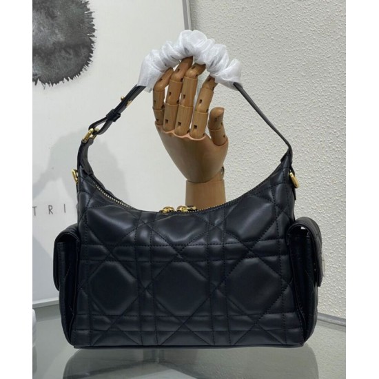 Replica Borsa media Christian Dior D-Dream Nero