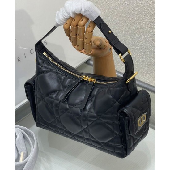 Replica Borsa media Christian Dior D-Dream Nero