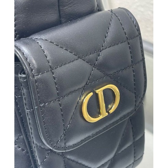 Replica Borsa media Christian Dior D-Dream Nero