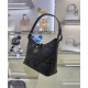 Replica Mini borsa Christian Dior Miss Caro Diorling con catena, nera