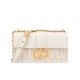 Replica Borsa Dior 30 Montaigne East-West con catena Crema