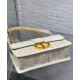 Replica Borsa Dior 30 Montaigne East-West con catena Crema