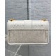Replica Borsa Dior 30 Montaigne East-West con catena Crema