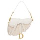 Replica Borsa Dior Saddle con tracolla Crema