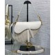 Replica Borsa Dior Saddle con tracolla Crema