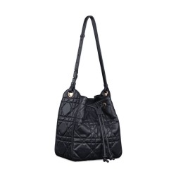 Replica Borsa Christian Dior D-Motion media nera