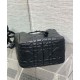 Replica Borsa Christian Dior D-Motion media nera