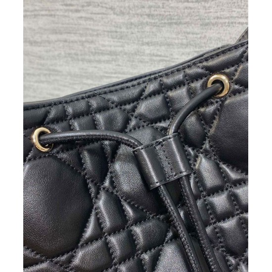 Replica Borsa Christian Dior D-Motion media nera