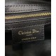 Replica Borsa Christian Dior D-Motion media nera