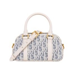 Replica Borsa Christian Dior D-Vibe East-West Nano blu