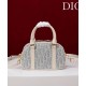 Replica Borsa Christian Dior D-Vibe East-West Nano blu