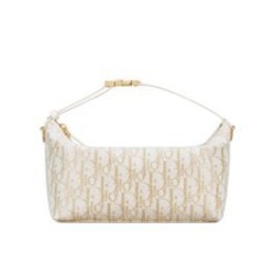 Replica Borsa Dior Travel Nomad media Crema