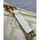 Replica Borsa Dior Travel Nomad media Crema