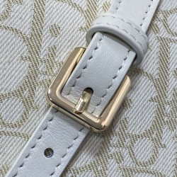 Replica Borsa Dior Travel Nomad media Crema