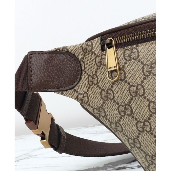 Replica Borsa a tracolla Gucci Ophidia grande 839104 Caffè scuro