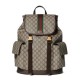 Replica Zaino da uomo Gucci Ophidia grande Caffè scuro