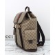 Replica Zaino da uomo Gucci Ophidia grande Caffè scuro