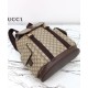 Replica Zaino da uomo Gucci Ophidia grande Caffè scuro
