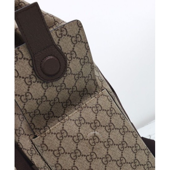 Replica Zaino da uomo Gucci Ophidia grande Caffè scuro