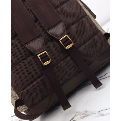 Replica Zaino da uomo Gucci Ophidia grande Caffè scuro