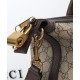Replica Borsa da viaggio Gucci Gucci Savoy media 834469 Caffè scuro