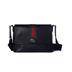 Replica Borsa a tracolla Gucci Ophidia media 834467 Nero